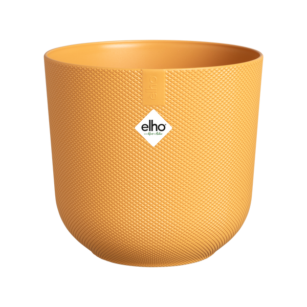 Pot Elho Jazz Round - amber yellow - Ø26cm - ↕24cm