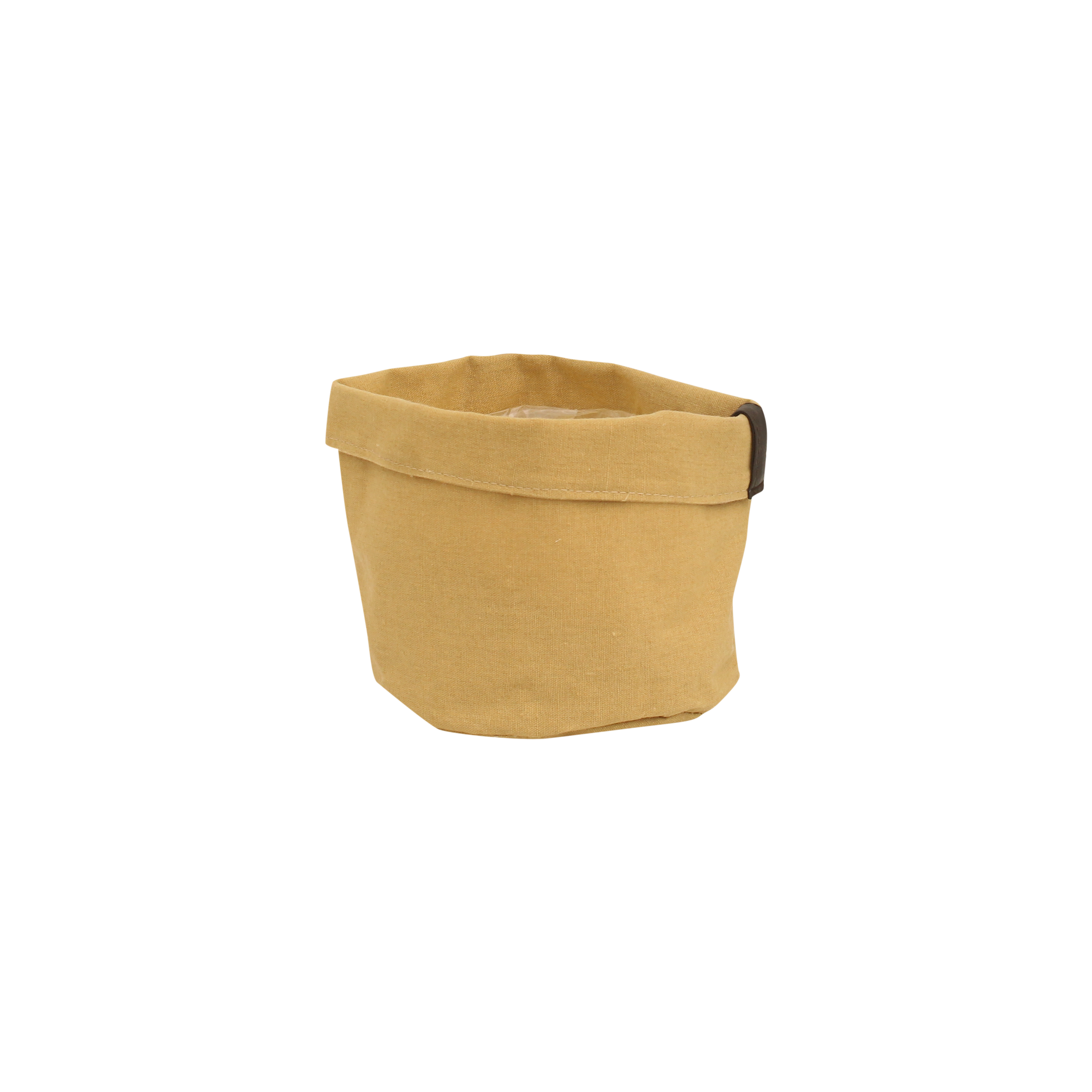 Pot Plantbag - oker - Ø12cm