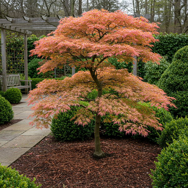 Japanse Esdoorn - Acer palmatum Iyoshi - Roze - Ø19cm - ↕70cm
