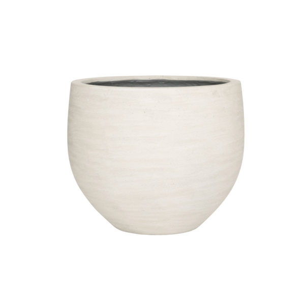 Pot Jumbo Orb - ivory washed - Ø53cm - ↕45cm