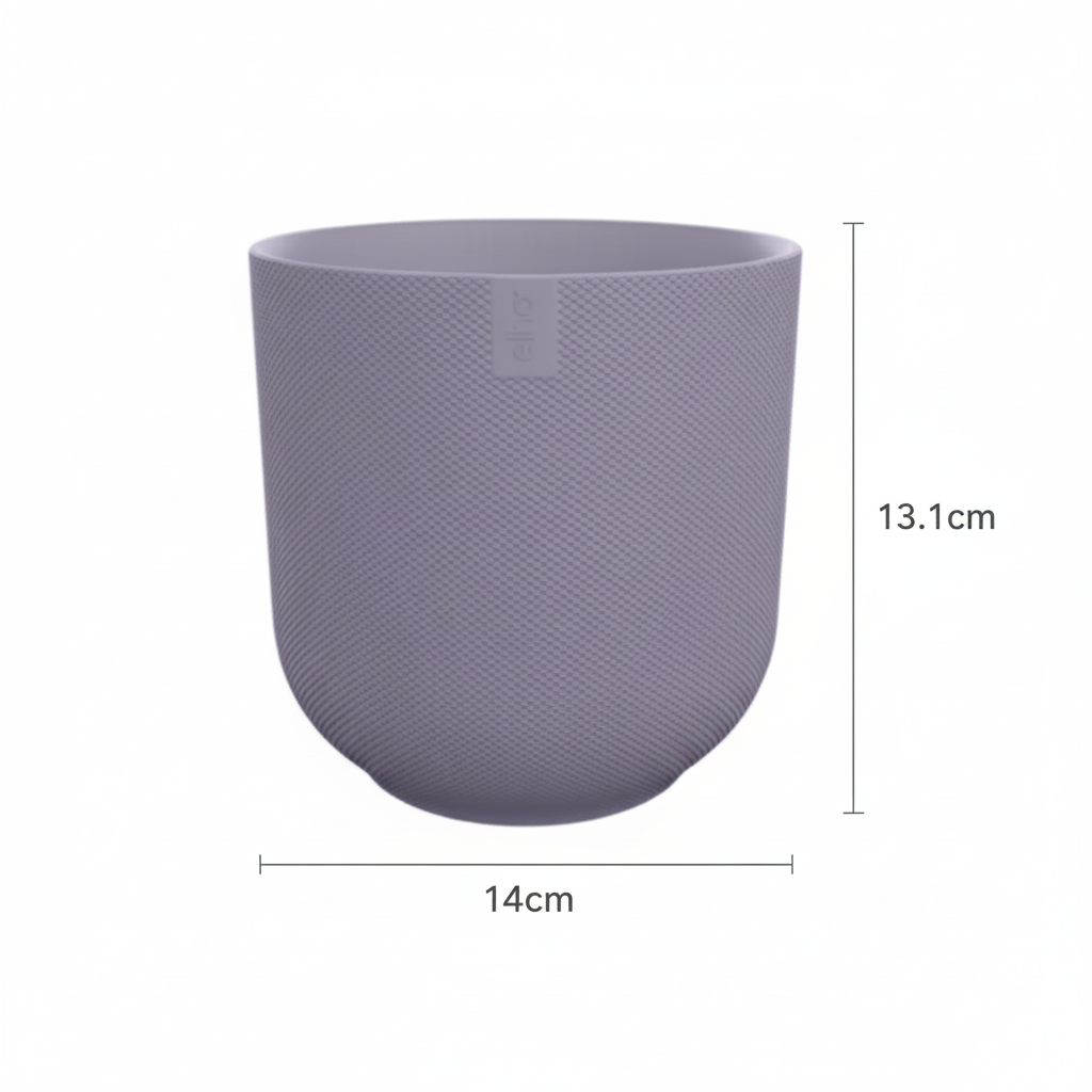 Pot Elho Jazz Round - lavender lilac - Ø14cm