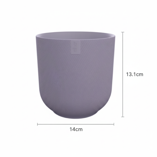 Pot Elho Jazz Round - lavender lilac - Ø14cm