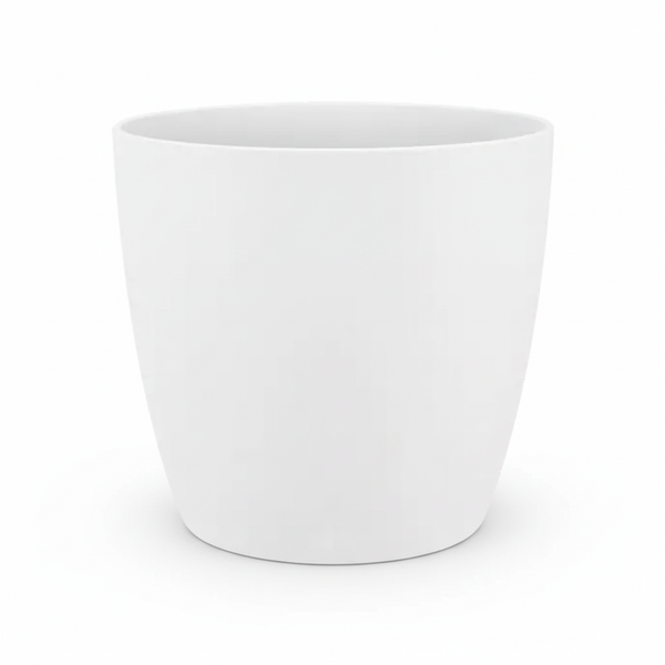 Pot Elho Brussels rond 18cm - wit - Ø18cm