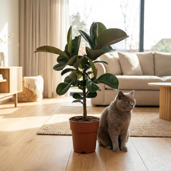 Rubberplant - Ficus elastica Cloe - Ø19cm - ↕65cm