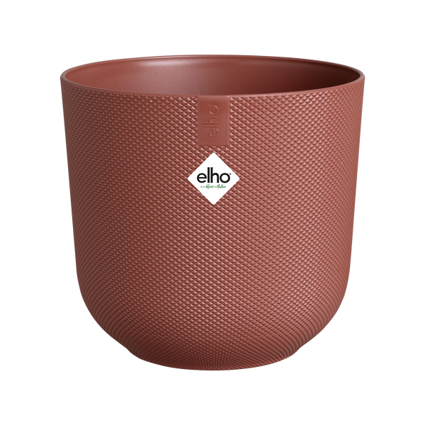 Pot Elho Jazz Round - tuscan red - Ø14cm - ↕13cm
