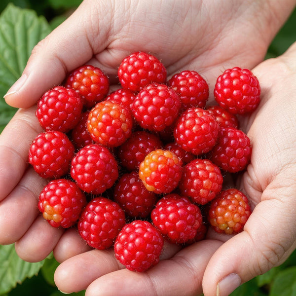 Japanse wijnbes - Rubus Phoenicolasius - Ø9cm