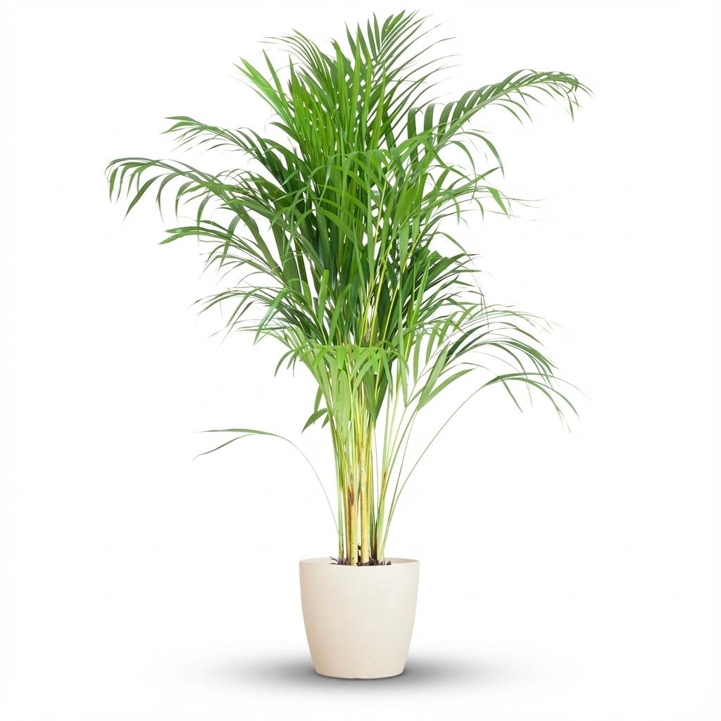 Arecapalm - Areca Palm - incl. Elho Potter - wit - Ø21cm - ↕100cm