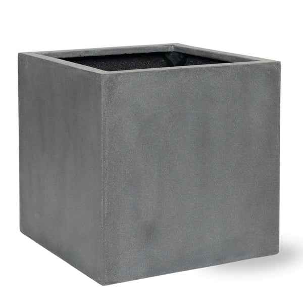 Pot Block - grey - Ø30cm - ↕30cm