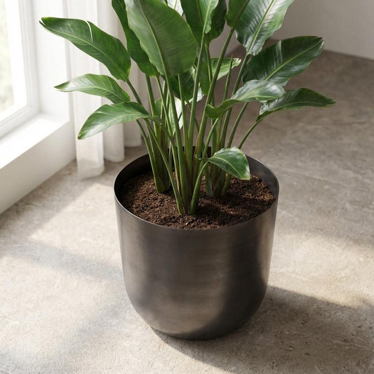 Pot Mayk - lead - Ø20cm
