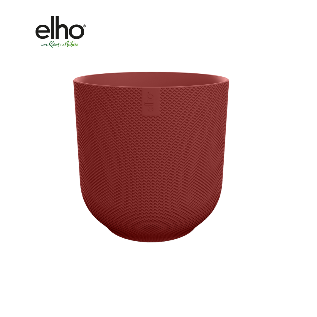 Pot Elho Jazz Round - tuscan red - Ø26cm - ↕24cm