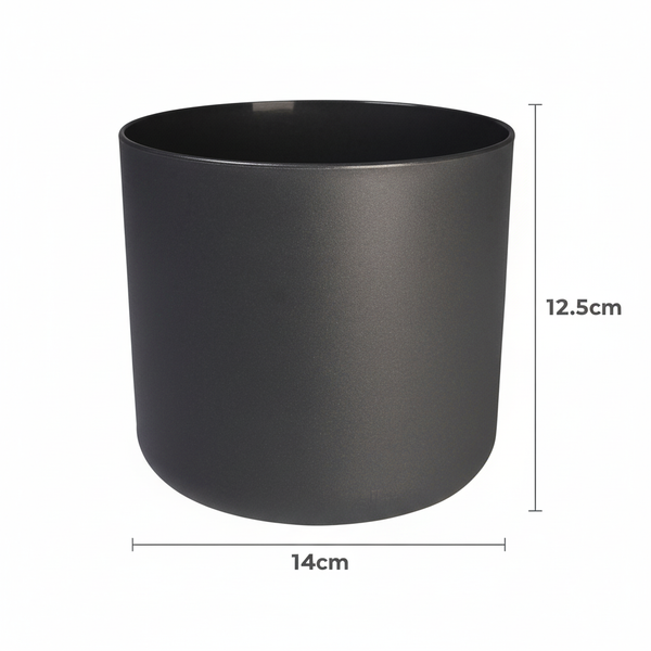 Pot Elho B.for soft - antraciet - Ø14cm