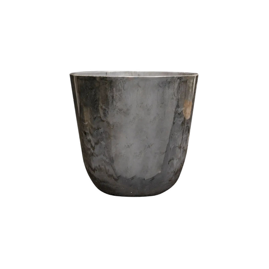 Pot Palermo marble - grijs - Ø40cm - ↕36cm