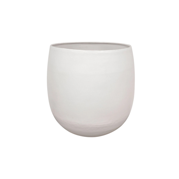 Pot Stijn - wit - Ø35cm - ↕34cm