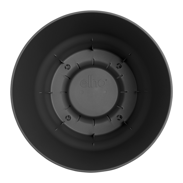 Pot Elho Greenville Round - zwart - Ø18cm - ↕17cm