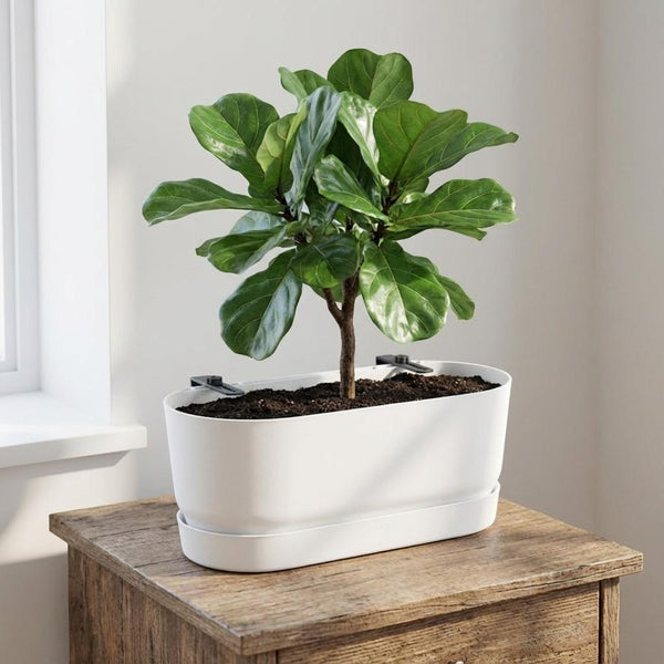Pot Elho Greenville Easy Balcony - wit - Ø25cm